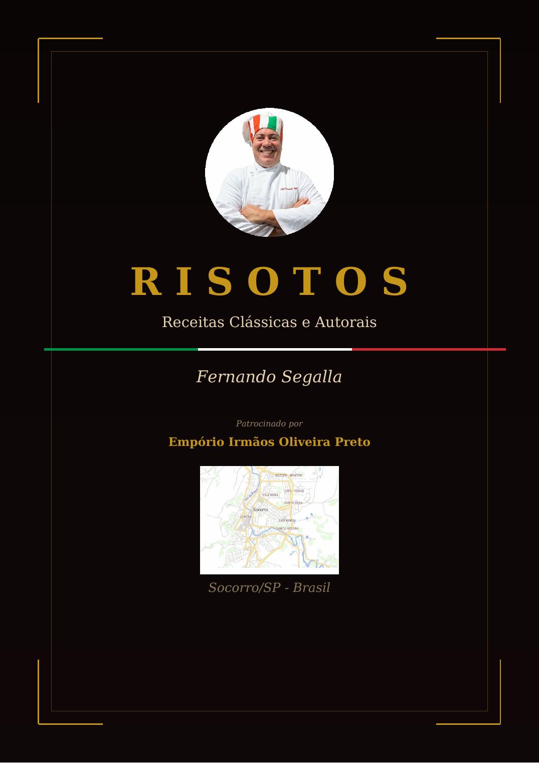 Capa do livro Risotos